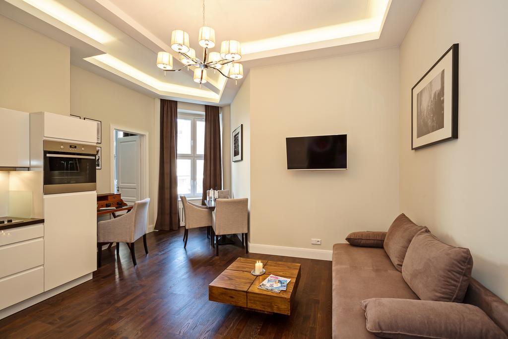 Arabel Design Apartments Берлин Екстериор снимка A living room with a kitchen