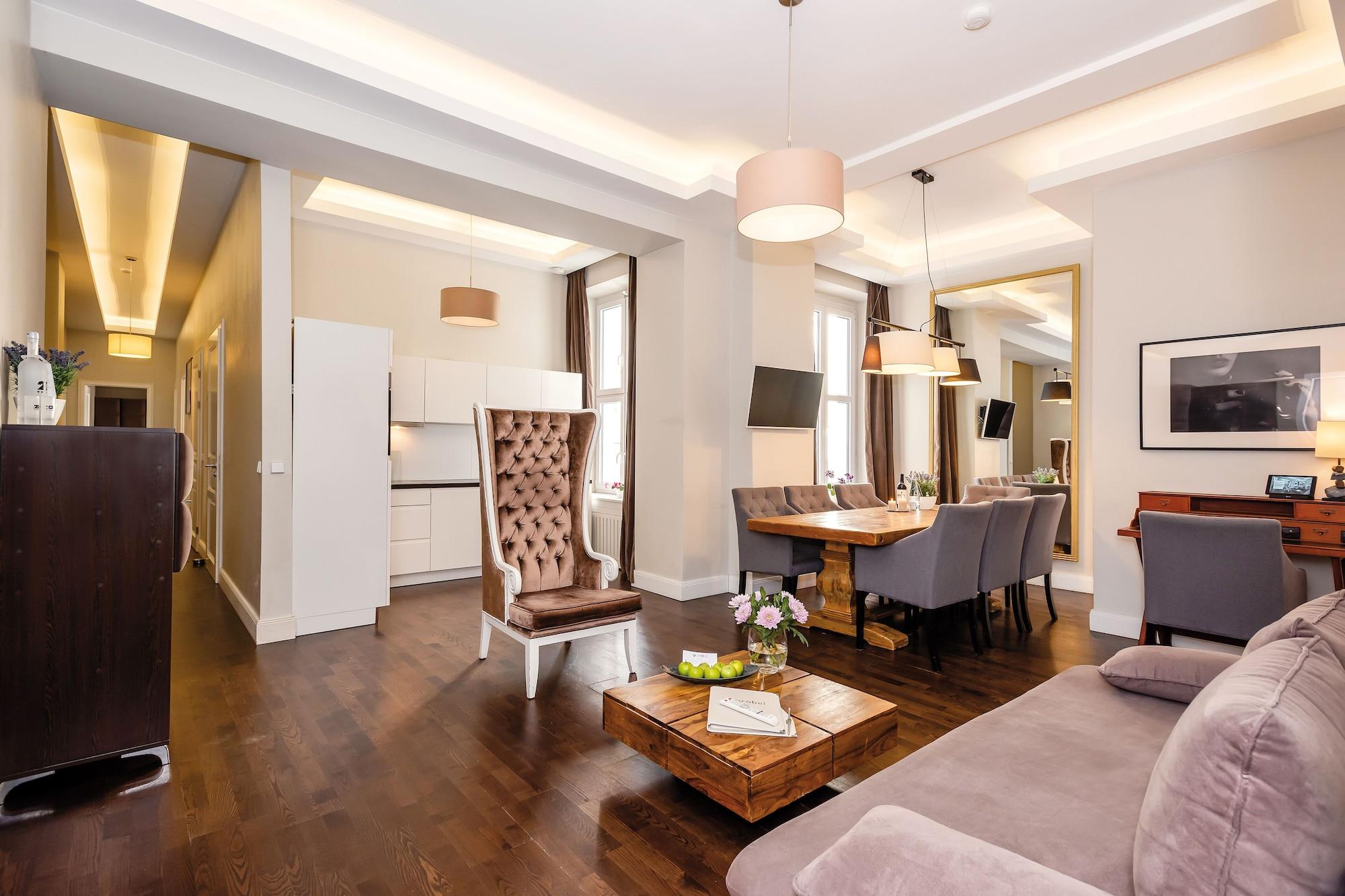 Arabel Design Apartments Берлин Екстериор снимка Interior of a serviced apartment in Warsaw, Poland
