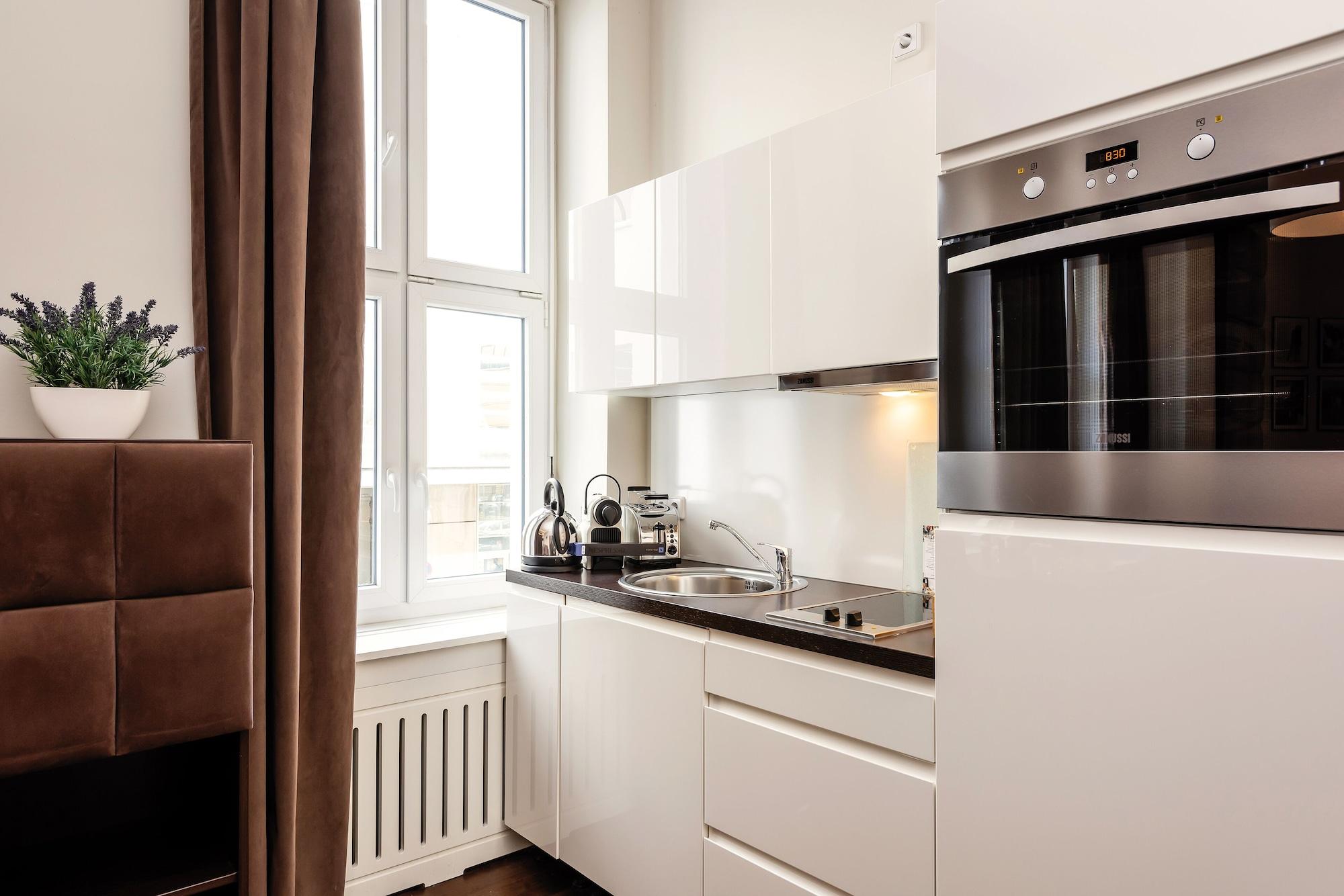 Arabel Design Apartments Берлин Екстериор снимка A modern kitchen