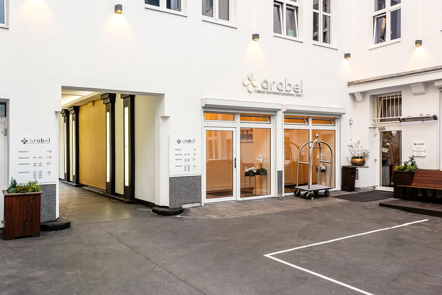 Arabel Design Apartments Берлин Екстериор снимка The hotel's entrance